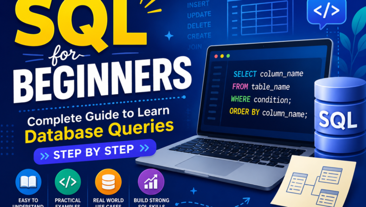 SQL for Beginners: Complete Guide to Learn Database Queries Step by Step